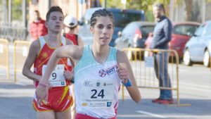 Javi Guerra, quinto clasificado en el cross de Venta de Baños 2 dep3 3 la marchadora maria del pinar polo