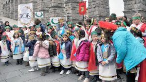 Más de mil niños y jóvenes evocan el legado de la cultura clásica 2 07 2kama celebracion dia fundacion roma kam5738