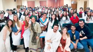 Más de mil niños y jóvenes evocan el legado de la cultura clásica 4 07 4 celebracion dia fundacion roma