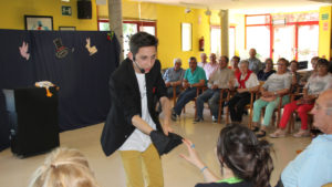 La magia social y escolar abre el IV Festival Internacional en Cuéllar 2 1 la villa encantada 2019