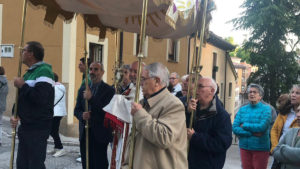 La fiesta de las Espigas, 27 años después, en Cuéllar 2 3 procesion