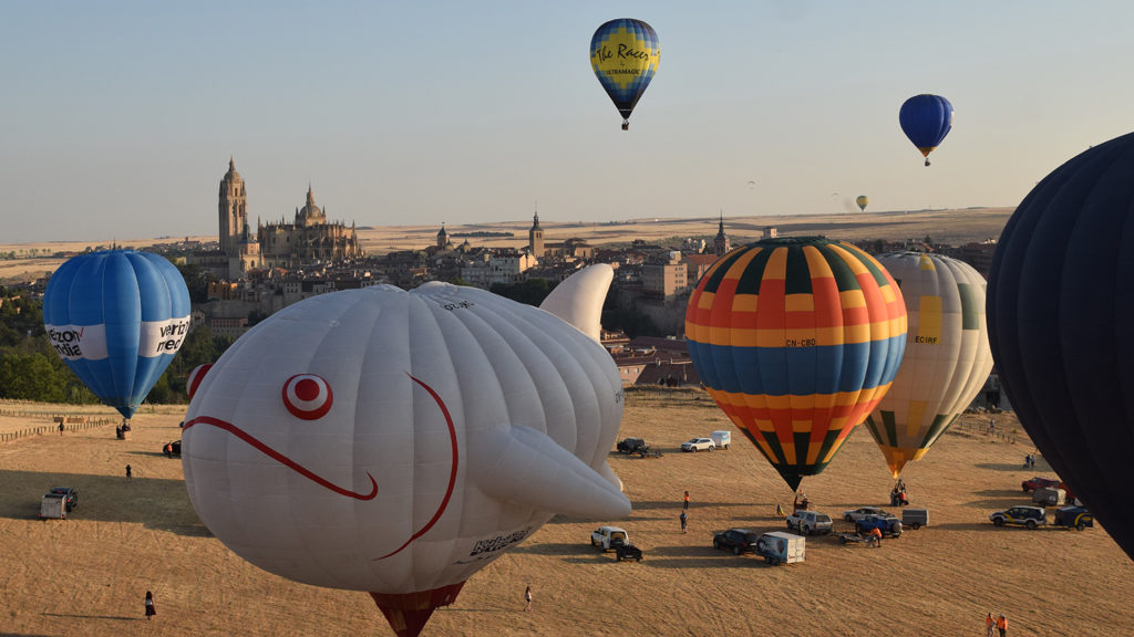 Segovia hace más suyo el Festival Accesible de Globos Aerostáticos 2 7 2 globos rpardos