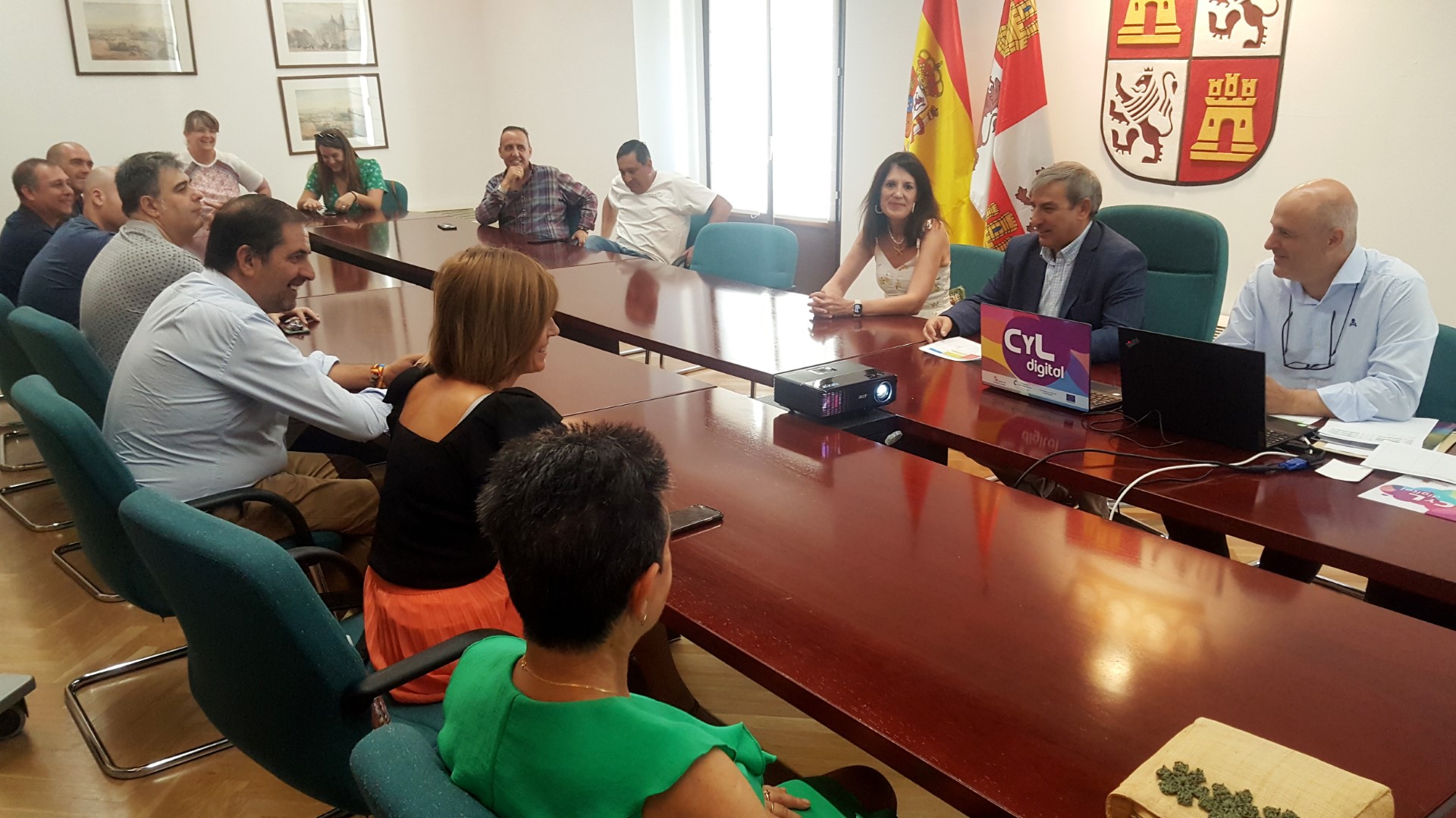 Once Ayuntamientos De La Provincia Se Adhieren Al Programa Cyl Digital