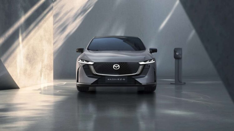 Este es el nuevo modelo de coche que lo está revolucionando todo: Mazda EZ-6 1 coche