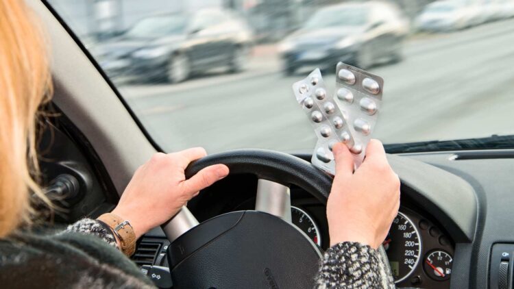 Medicamentos afectan a la capacidad de conducir