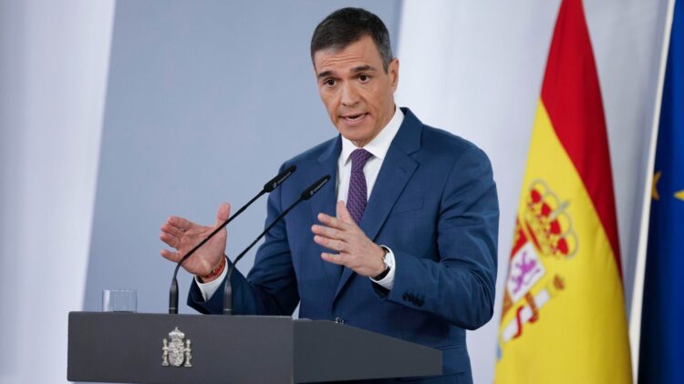 Confirmado: el Gobierno se plantea ampliar los PERTE a 2026 debido a este impacto que ha tenido en la economía española 1 MADRID, 29/04/2025.-El presidente del Gobierno, Pedro Sanchez, da una rueda de prensa este martes en el Palacio de la Moncloa. EFE/ Javier Lizon (MADRID, 29/04/2025.-El presidente del Gobierno, Pedro Sanchez, da una rueda de prensa este martes en e (M