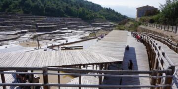 Este rincón del norte de España produce sal desde hace siglos