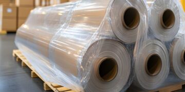 Gasta una broma a un compañero de trabajo envolviéndolo en plástico