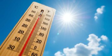 Temperaturas máximas que se prevén durante la segunda ola de calor
