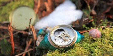 Se pasa todo el verano recogiendo latas en Islandia para reciclarlas