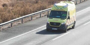 Pillan a un conductor de ambulancia a 143 km/hora