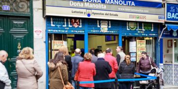 Recargo al comprar la lotería de Navidad