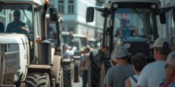 Protestas contra tratado Mercosur