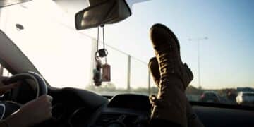 Espejo retrovisor coche