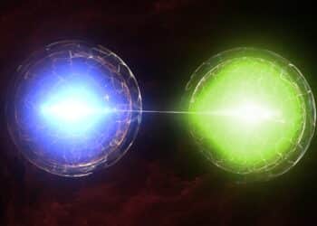 This is what happens when you put Einstein's theory and modern quantum theory together