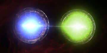 This is what happens when you put Einstein's theory and modern quantum theory together