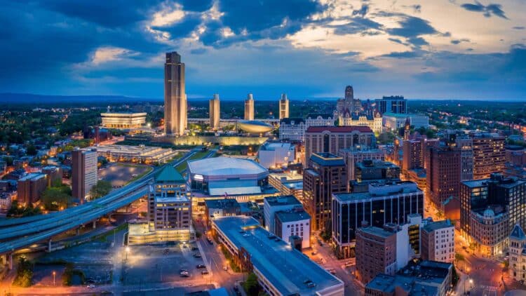 Neither Manhattan nor Albany - a small central New York county tops the list of highest housing taxes 1 Neither Manhattan nor Albany - a small central New York county tops the list of highest housing taxes