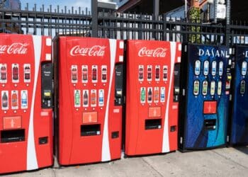 Coca Cola installs machines that pay you money for just doing this