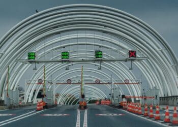 The Bosphorus Tunnel connects two continents under the sea