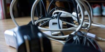 Goodbye to cable chaos - this Dollar Tree trick for $1 leaves your home tidy and tangle-free