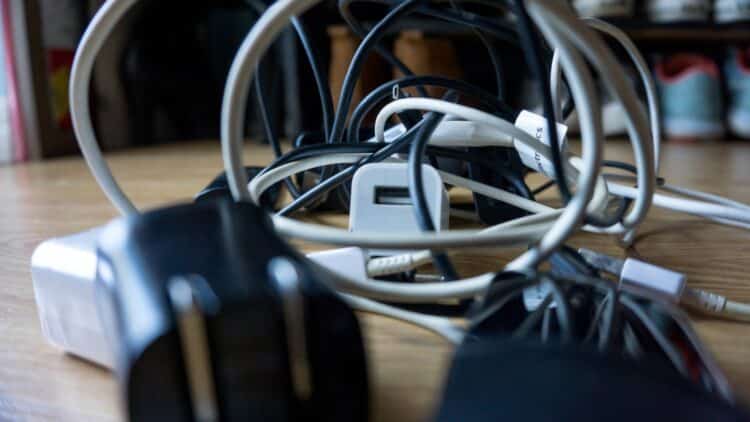 Goodbye to cable chaos - this Dollar Tree trick for $1 leaves your home tidy and tangle-free