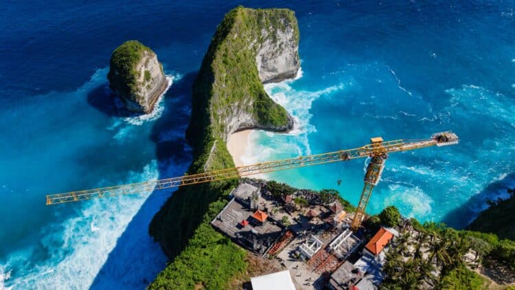 Farewell to one of the world's tallest elevators, situated in Bali