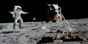 The U.S. and China are competing for a rare lunar resources