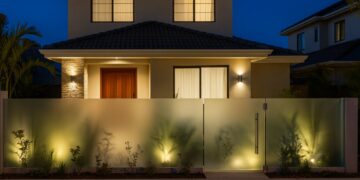 Security gates are no longer used at the front of houses