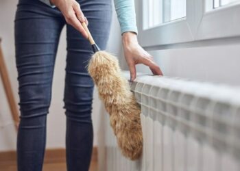 Beware- accumulated dust on radiators causes energy costs to skyrocket in winter