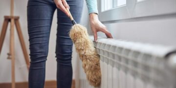Beware- accumulated dust on radiators causes energy costs to skyrocket in winter