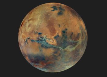 The European Space Agency reveals the true color of Mars after 18 years of data