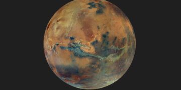 The European Space Agency reveals the true color of Mars after 18 years of data