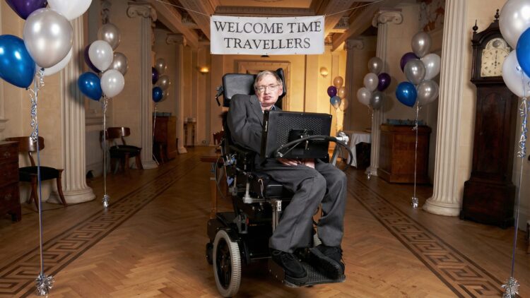 Stephen Hawking organized a party for time travelers in Cambridge… and no one showed up
