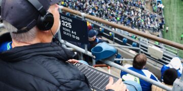 The biggest sporting event seemed to depend solely on sight, until a touchscreen device opened up the Super Bowl to fans who had never been able to see it