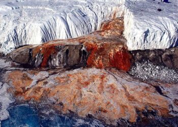 It's official—researchers in Antarctica explain the Blood Falls phenomenon, and the University of Alaska reveals what turns the ice red
