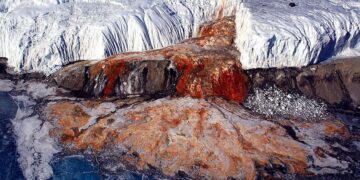 It's official—researchers in Antarctica explain the Blood Falls phenomenon, and the University of Alaska reveals what turns the ice red