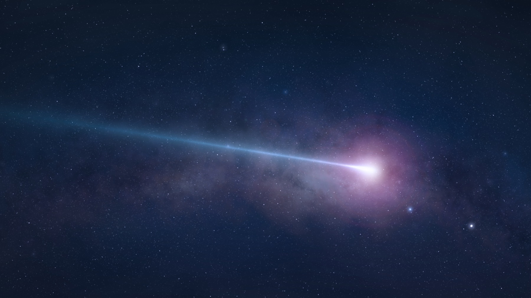Confirmed by scientists - the Hubble Space Telescope observes a giant comet in deep space and begins to reveal secrets about its structure and composition