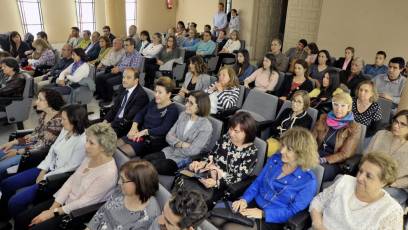 Galería de fotos de la festividad de Santa Rita en la Diputación 2 Entrega de insignias de oro, plata y bronce a los funcionarios de la Diputación con motivo de Santa Rita