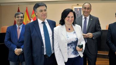 Galería de fotos de la festividad de Santa Rita en la Diputación 3 Entrega de insignias de oro, plata y bronce a los funcionarios de la Diputación con motivo de Santa Rita