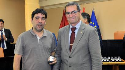 Galería de fotos de la festividad de Santa Rita en la Diputación 18 Entrega de insignias de oro, plata y bronce a los funcionarios de la Diputación con motivo de Santa Rita