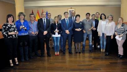 Galería de fotos de la festividad de Santa Rita en la Diputación 23 Entrega de insignias de oro, plata y bronce a los funcionarios de la Diputación con motivo de Santa Rita