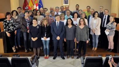 Galería de fotos de la festividad de Santa Rita en la Diputación 34 Entrega de insignias de oro, plata y bronce a los funcionarios de la Diputación con motivo de Santa Rita