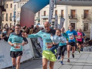 Disfrutar de Segovia sufriendo: más fotografías de la media maratón 12 Media Maratón de Segovia. / NEREA LLORENTE
