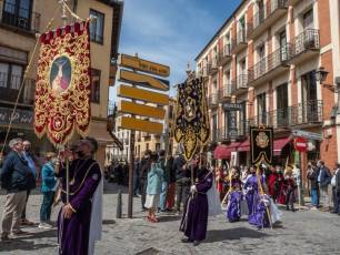 Galería | Palmas y ramos al paso de 'La Borriquilla' 17 Domingo de Ramos. / NEREA LLORENTE