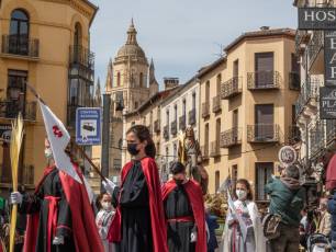 Galería | Palmas y ramos al paso de 'La Borriquilla' 19 Domingo de Ramos. / NEREA LLORENTE