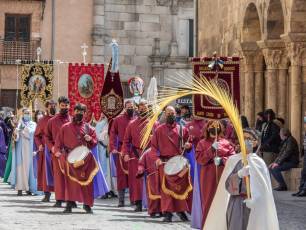 Galería | Palmas y ramos al paso de 'La Borriquilla' 20 Domingo de Ramos. / NEREA LLORENTE
