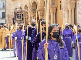 Galería | Palmas y ramos al paso de 'La Borriquilla' 23 Domingo de Ramos. / NEREA LLORENTE