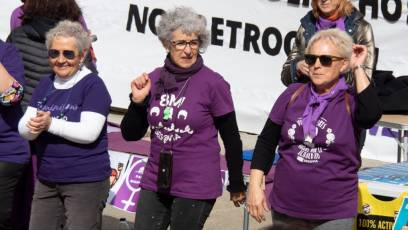 Fotogalería 8M en Segovia 16 Concentración y Actividades por el 8M. / CRISTINA BERNABÉ