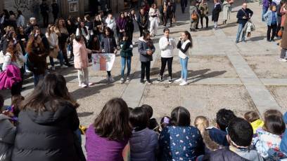 Fotogalería 8M en Segovia 19 Concentración y Actividades por el 8M. / CRISTINA BERNABÉ