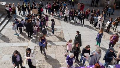 Fotogalería 8M en Segovia 27 Concentración y Actividades por el 8M. / CRISTINA BERNABÉ